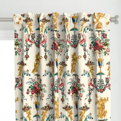 Spoonflower The Muses Arabesque Curtain Panel