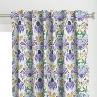 Spoonflower The Pollinators Full Curtain Panel