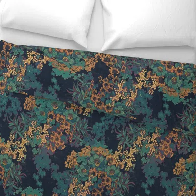 Spoonflower The Secret Garden Fairytale Stories Wide Cotton Sateen 3.5 oz 26" X 20" Standard Knife Edge