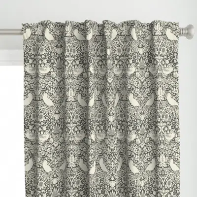 Spoonflower The Strawberry Thief Curtain Panel