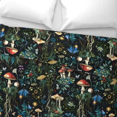 Spoonflower The Tangle Below Wide Cotton Sateen 3.5 oz 26" X 20" Standard Knife Edge