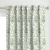 Spoonflower Theresa Basil Curtain Panel
