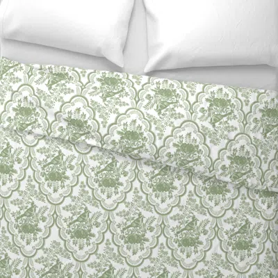 Spoonflower Theresa Basil Euro Pillow Sham