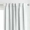 Spoonflower Thin Ticking Stripes Curtain Panel