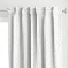 Spoonflower Tinsley Stripe Light Blue Curtain Panel