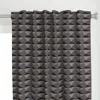 Spoonflower Titanium Diamond Stud Curtain Panel