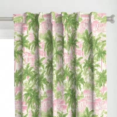 Spoonflower Toile The Sway Home In Curtain Panel