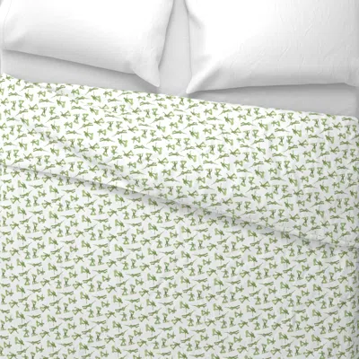 Spoonflower Toy Soldier On White Wide Cotton Sateen 3.5 oz 26" X 20" Standard Knife Edge