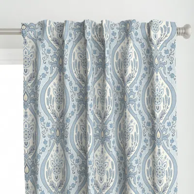 Spoonflower Traditional French Curtain Panel