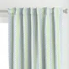 Spoonflower Travis Stripe Soft Blue Curtain Panel