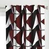 Spoonflower Triangles 26 Curtain Panel