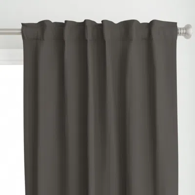 Spoonflower Urbane Bronze Curtain Panel