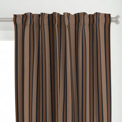 Spoonflower Vertical Block Stripes To Curtain Panel