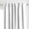 Spoonflower Vertical Ticking Stripes Curtain Panel