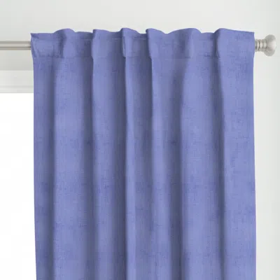 Spoonflower Very Peri Canvas // Curtain Panel