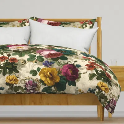 Spoonflower Victorian Garden Elegance / Duvet Cover