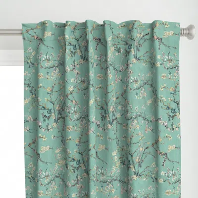 Spoonflower Vincent Van Gogh Almond Curtain Panel