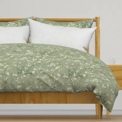Spoonflower Vincent Van Gogh Almond Duvet Cover
