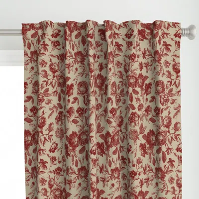 Spoonflower Vintage Chintz New Curtain Panel