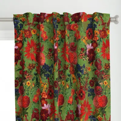 Spoonflower Vintage Dramatic Curtain Panel