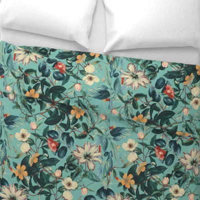 Spoonflower Vintage Garden V King Pillow Sham