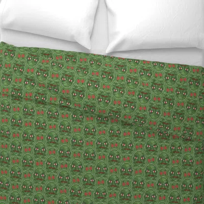 Spoonflower Vintage Lagoon Creature Wide Cotton Sateen 3.5 oz 26" X 20" Standard Knife Edge