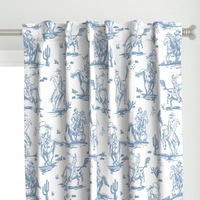 Spoonflower Vintage Western Rodeo Curtain Panel