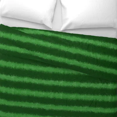 Spoonflower Watermelon Skin Rotated - Large Scale King Pillow Sham