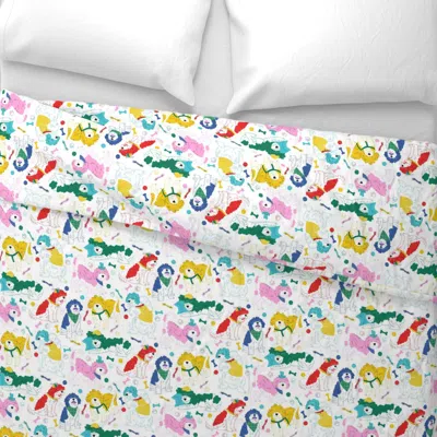 Spoonflower Watson Dog Medium Wide Cotton Sateen 3.5 oz 26" X 20" Standard Knife Edge