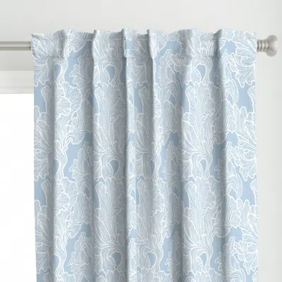 Spoonflower Waving Coral Reefs - Air Curtain Panel