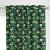 Spoonflower Wee Sheep And Rolling Curtain Panel