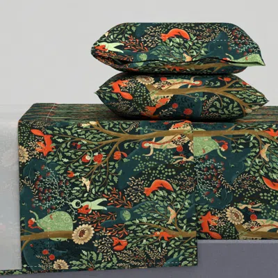 Spoonflower Whimsicalwonderland Cal King Sheet Set