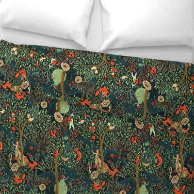 Spoonflower Whimsicalwonderland Wide Cotton Sateen 3.5 oz 26" X 20" Standard Knife Edge