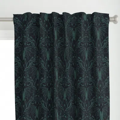 Spoonflower Whimsigoth Halloween Bat Curtain Panel