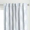 Spoonflower White Distressed Curtain Panel