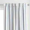 Spoonflower Wide Hand Drawn Stripe Curtain Panel