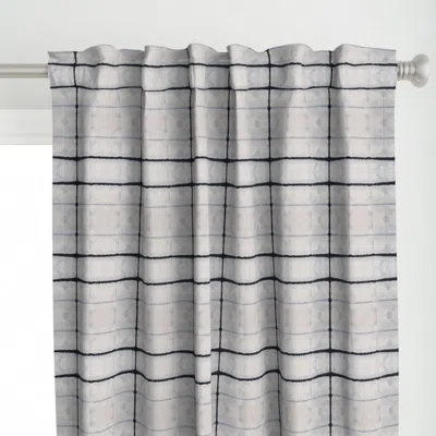 Spoonflower Wide Stripes Curtain Panel