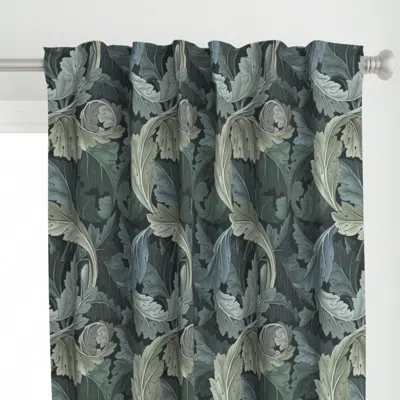 Spoonflower William Morris Acanthus Curtain Panel