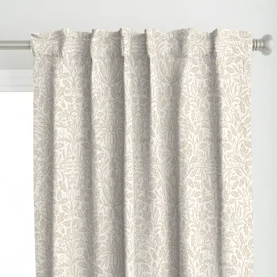 Spoonflower William Morris Acorns And Curtain Panel