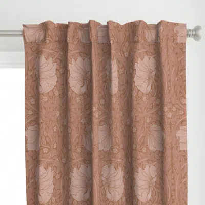 Spoonflower William Morris Antiqued Curtain Panel
