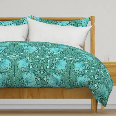 Spoonflower William Morris Antiqued Duvet Cover