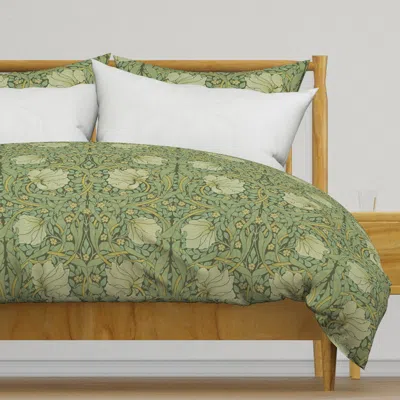 Spoonflower William Morris Antiqued Duvet Cover