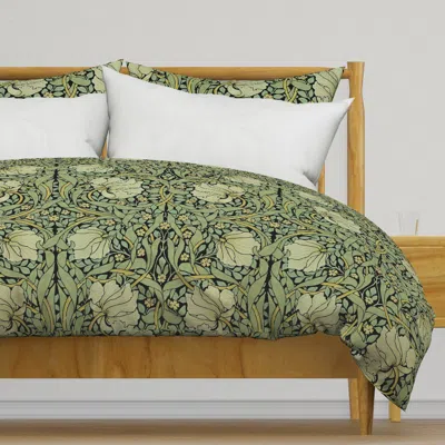 Spoonflower William Morris Antiqued Duvet Cover