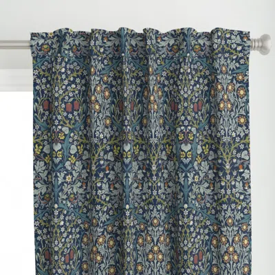 Spoonflower William Morris Blackthorn Curtain Panel