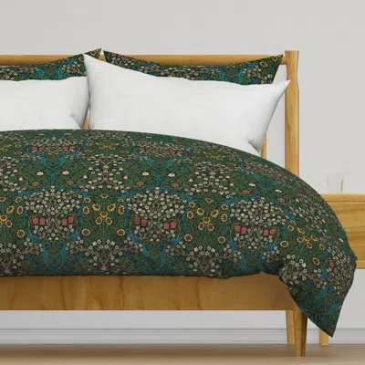Spoonflower William Morris - Blackthorn1d Duvet Cover