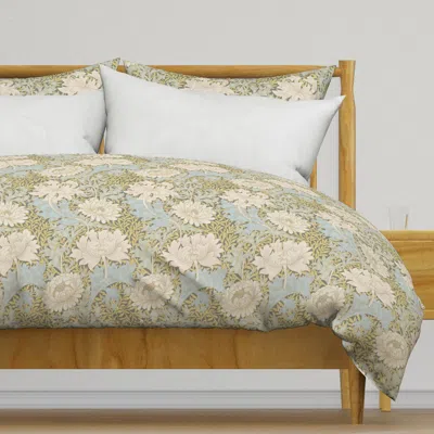 Spoonflower William Morris "chrysanthemum" Duvet Cover