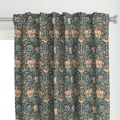Spoonflower William Morris Curtain Panel