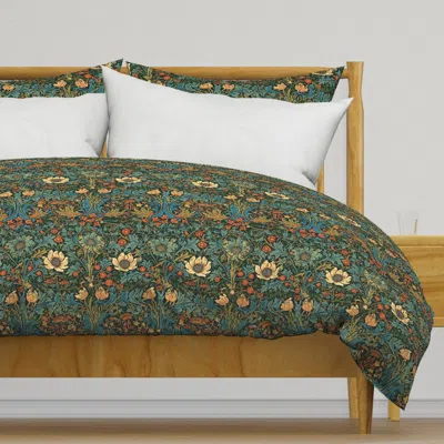 Spoonflower William Morris Floral Duvet Cover