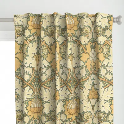 Spoonflower William Morris Growing Curtain Panel