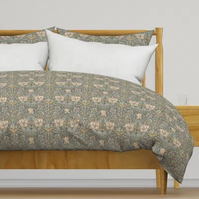 Spoonflower William Morris Honeysuckle - Duvet Cover